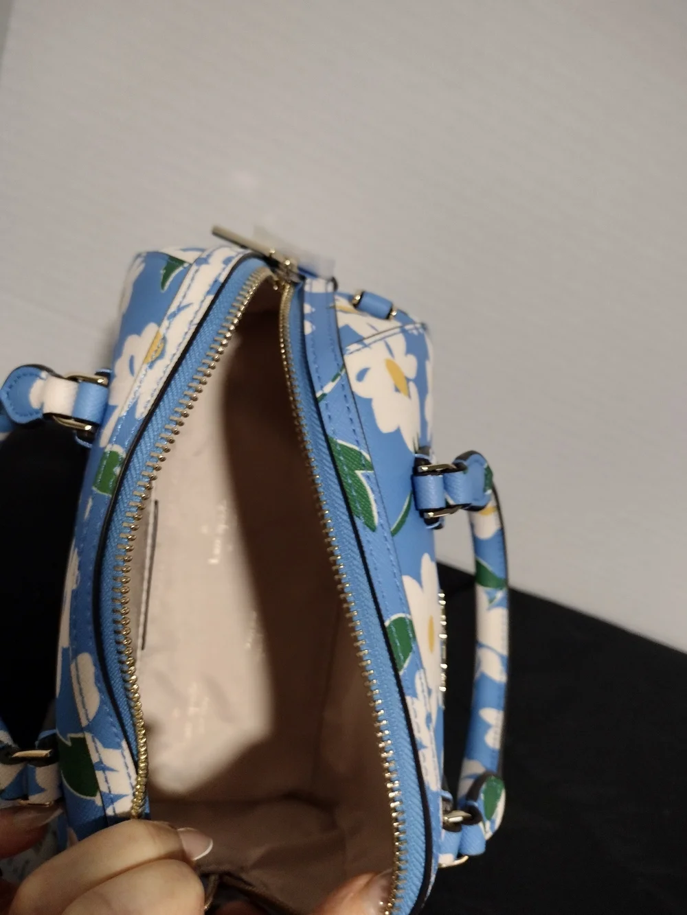 kate spade Small Blue Daisy Satchel